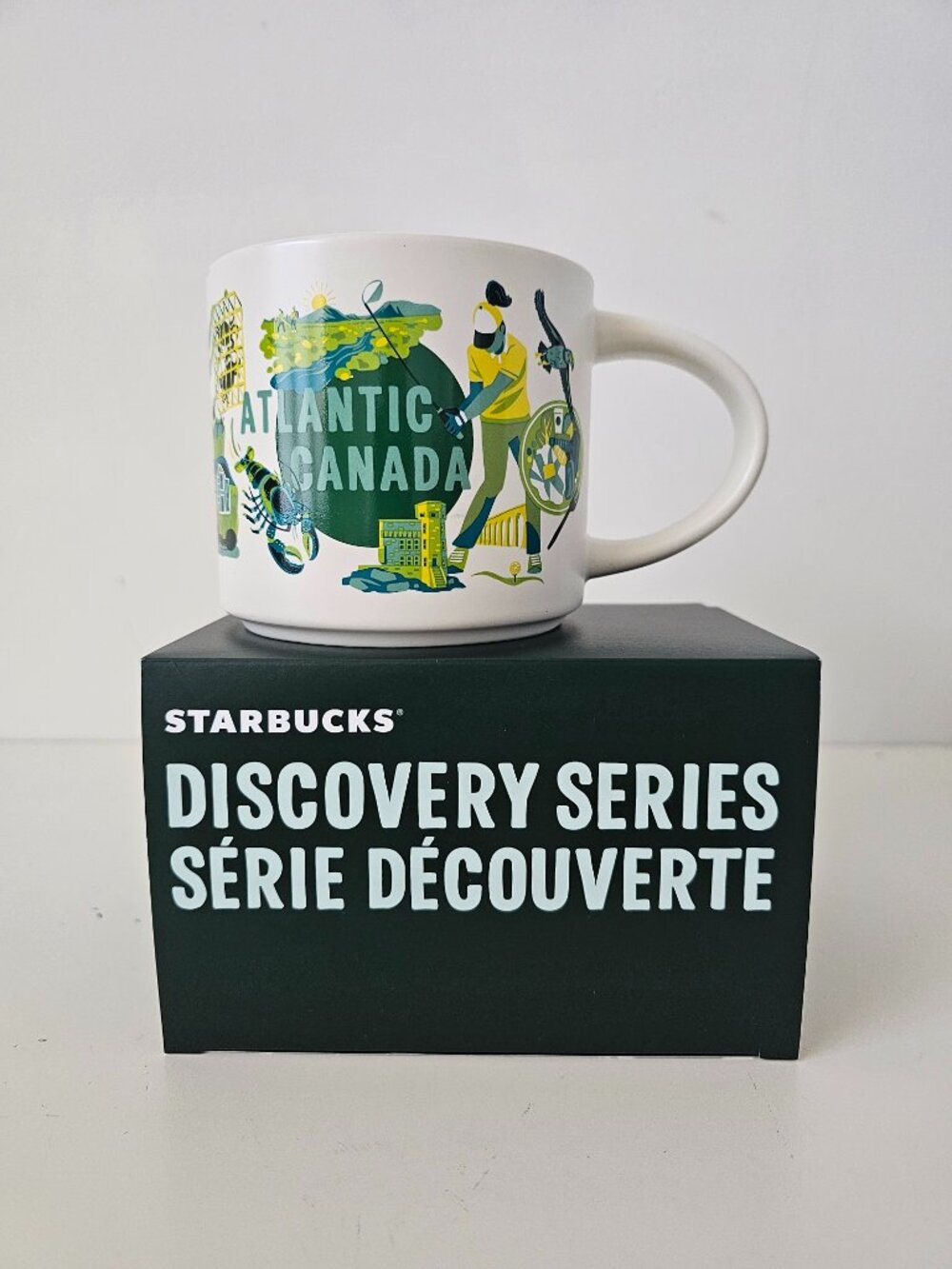 NWT STARBUCKS Atlantic Canada Discovery Series Coffee Tea Mug Cup 14floz/414ml